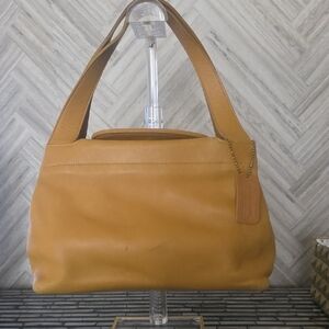 Coach Yellow Leather Top-Handle Bag — Style No. C7C-4117